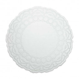 Салфетка ажурная круглая d-32см уп 250шт