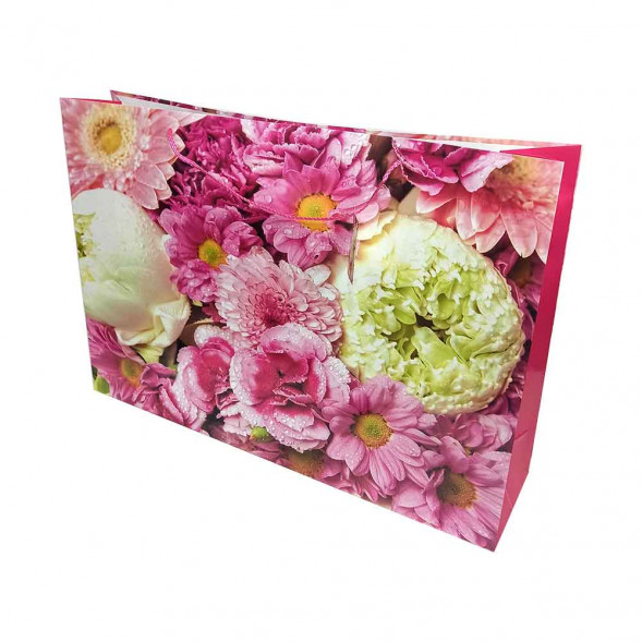 Пакет ламинированный Цветы размер 62*42*15см