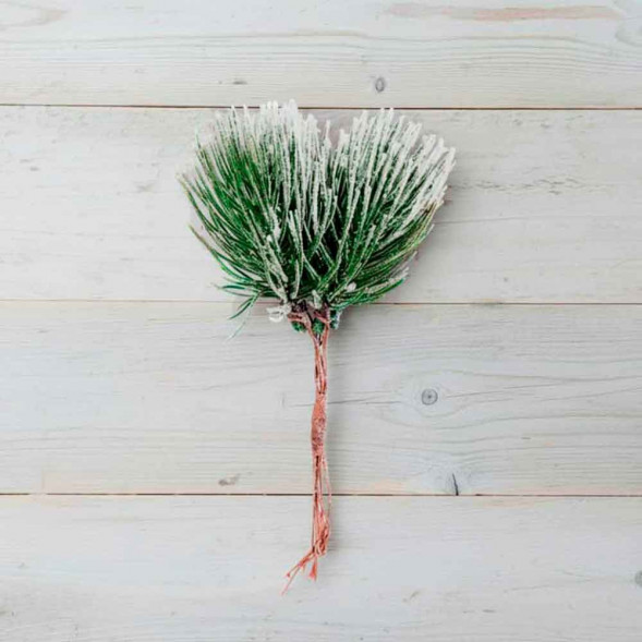 Ветка заснеженная Н-15см