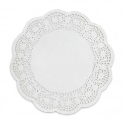Салфетка ажурная круглая d-40см уп 250шт