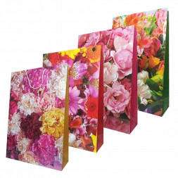 Пакет ламинированный Цветы размер 42*62*15см