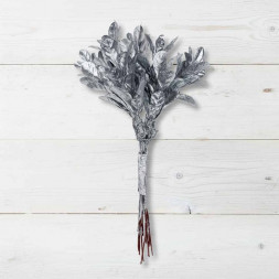 Связка веточек серебро Н-12см
