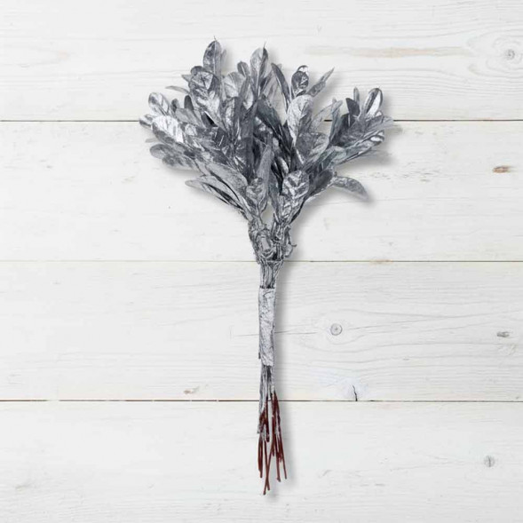 Связка веточек серебро Н-12см