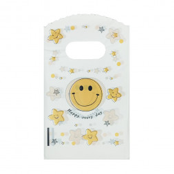 Пакет вырубной ПНД Смайл 9*15см 45 мкм 50шт