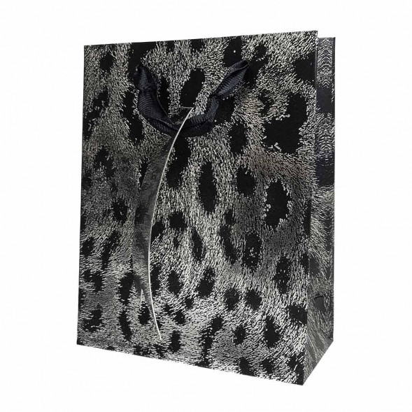Пакет ЛЮКС Леопард размер 12*15*5,5см