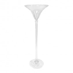 Ваза стекло Арамис на плитке H-50 D-16