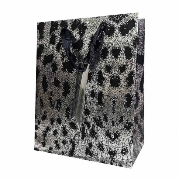 Пакет ЛЮКС Леопард размер 18*23*10см