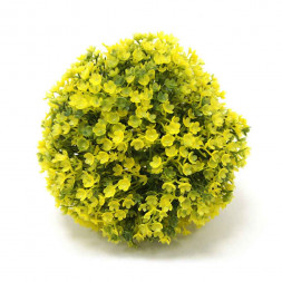 Шар декоративный желтый D-20см