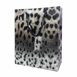 Пакет ЛЮКС Леопард размер 26*32*12см