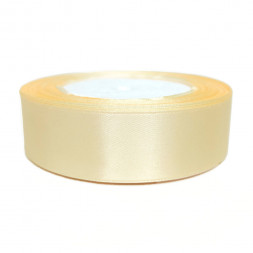 Лента атласная шампань размер 2,5см*23м