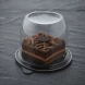 Коробка для пирожных с купольной прозрачной крышкой d-13,2см h-10,5см уп 10шт