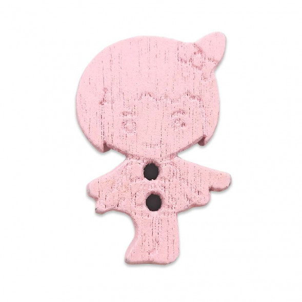 Декор из дерева Девочки L-2см