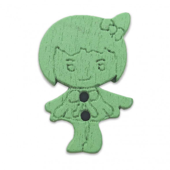 Декор из дерева Девочки L-2см