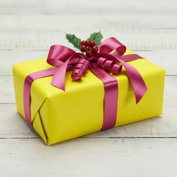 Бумага тишью в листах СВЕТЛО-ЖЕЛТАЯ размер 50см*66см 