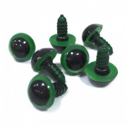 Глазки для игрушек размер 1см