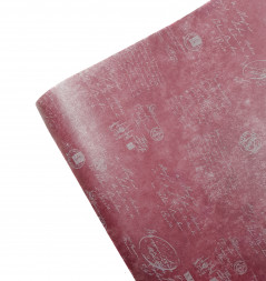 Фетр ламинированный Письмо винный размер 60см*5м