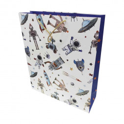 Пакет ЛЮКС Детский с золотом размер 53*44*18см