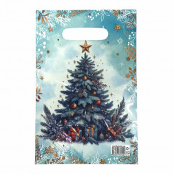 Пакет вырубной ПВД Голубая ель 20*30см 35 мкм 100шт