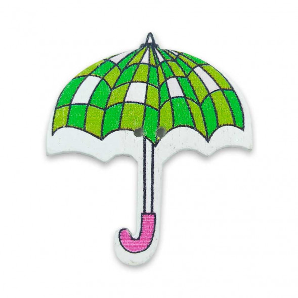 Декор из дерева Зонтики размер 3,5*3см