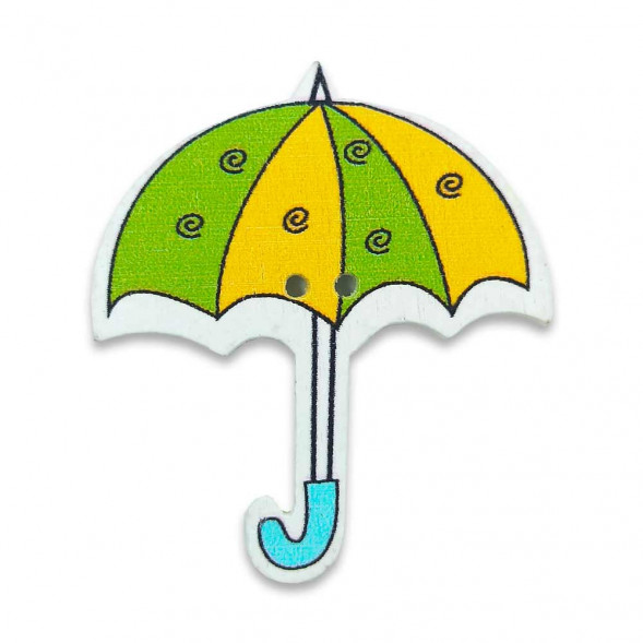 Декор из дерева Зонтики размер 3,5*3см