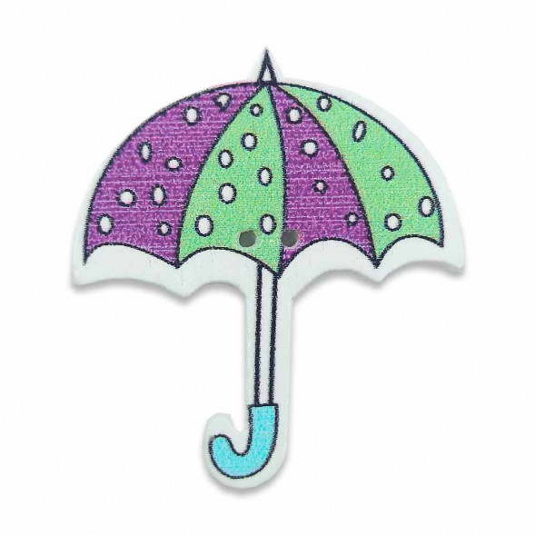 Декор из дерева Зонтики размер 3,5*3см