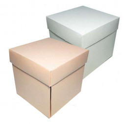 Коробка-трансформер квадратная Сюрприз для фото размер 18,5*18,5*18см