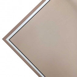 Пленка матовая Пастель бежевая размер 58*58см