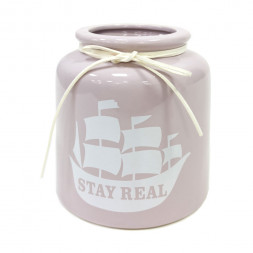 Ваза керамическая STAY REAL 14*11см
