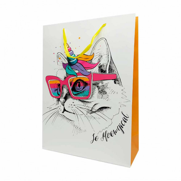 Пакет ЛЮКС Диско звери размер 31*42*12см