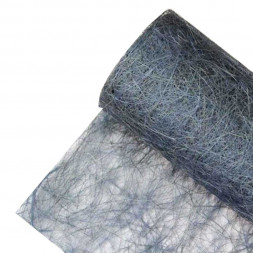 Абака флористическая в рулоне серо синяя размер 48см*9м