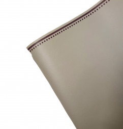 Фетр ламинированный с каймой кремовый размер 60см*5м