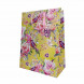 Пакет крафт Цветы размер 31*44*19см