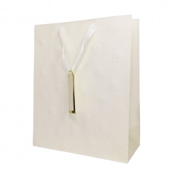 Пакет ЛЮКС Розы с тиснением размер 26*32*12см