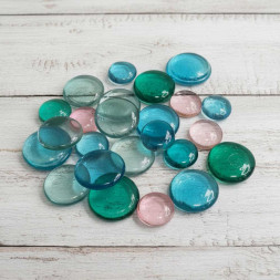 Эльвинг круглый в ассортименте размер 3-4,5см