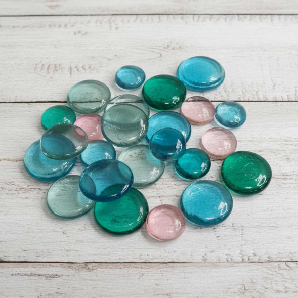 Эльвинг круглый в ассортименте размер 3-4,5см