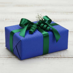 Бумага рельефная двухцветная синий/желтый размер 50см*5м 