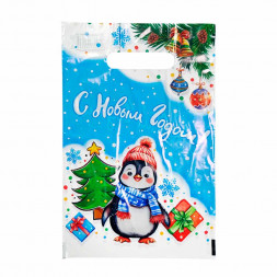 Пакет вырубной ПВД Пингвин 20*30см 35 мкм 100шт