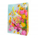 Пакет ламинированный Цветы 14*20*7см 