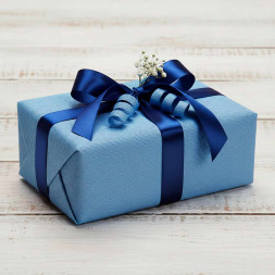 Бумага гофрированная ГОЛУБАЯ 956 556 180гр