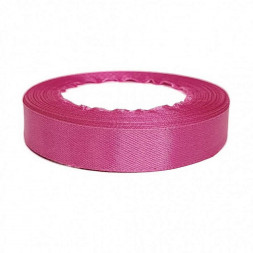 Лента атласная малиново-розовая размер 1,5см*23м