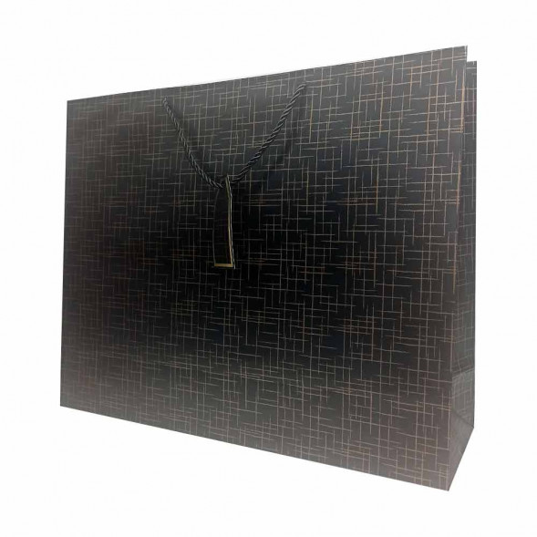 Пакет ЛЮКС Штрихи размер 50*40*15см