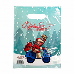 Пакет вырубной ПВД Почтальон 20*30см 35 мкм 100шт