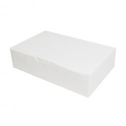 Коробка для кондитерских изделий SIMPL белая размер 240*150*60мм уп 10шт