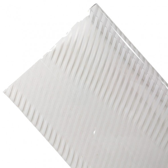 Пленка в рулоне с рисунком Диагональ белая размер 70см 200гр