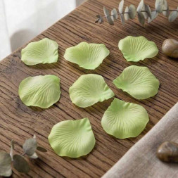 Лепестки роз светло лимонные d-4см уп 144шт