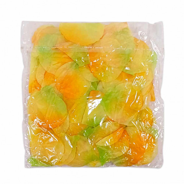 Лепестки роз желто зеленые d-4см уп 144шт