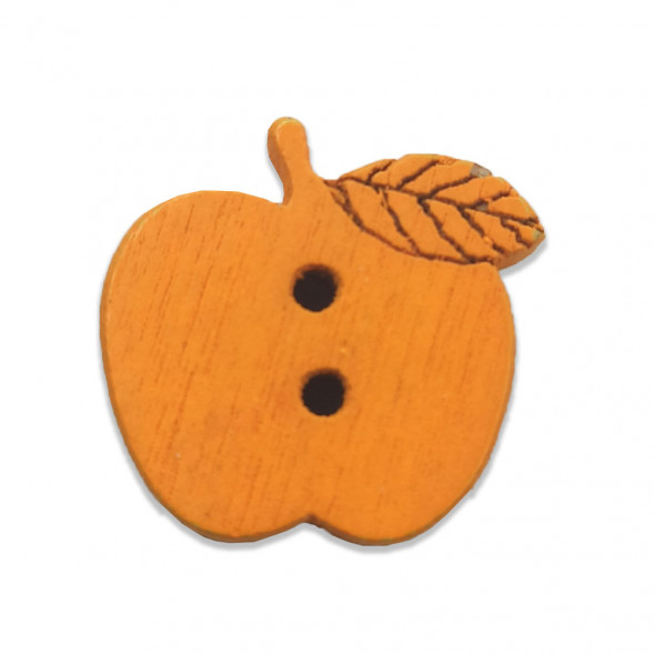 Декор из дерева Яблочко диаметр 1,5см