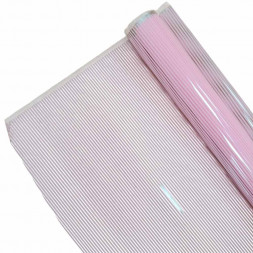 Пленка в рулоне Плиссе розовый жемчуг размер 70см*8м