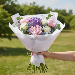 Пленка в рулоне Лак пастель лавандовая размер 59см 180гр