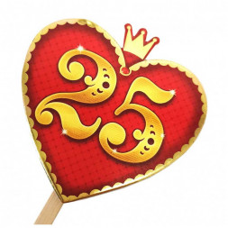 Топпер Цифры h-23см